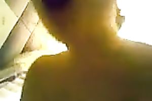 Cute and sexy sweetheart in baths takes her friend's big dong