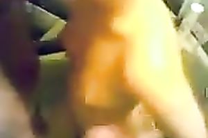 Cute and sexy sweetheart in baths takes her friend's big dong