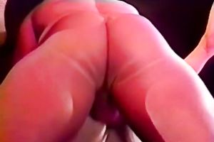 Raven haired sexploitress got her impossibly haired dark hole reverse cowgirl pose screwed