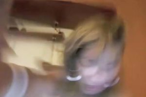 So glad that I met this blond amateur playgirl on webcam