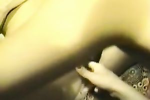 Asian horny white wife eats and finger bonks slit of one seductive lesbo