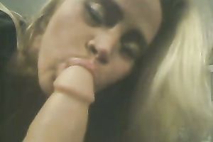 Homemade solo episode with me engulfing a sex tool and toying my vag