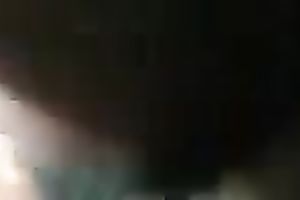 Homemade clip with me fucking my dark wife's hairy twat