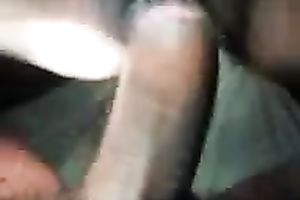 Homemade clip with me fucking my dark wife's hairy twat