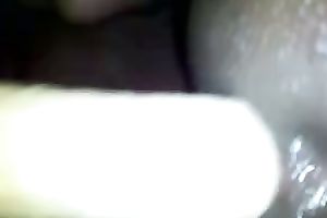 Watch me pounding my wet slit with a realistic sex tool