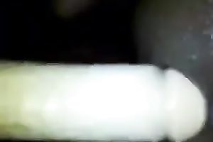 Watch me pounding my wet slit with a realistic sex tool