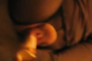 Plump MILF copulates her juicy punani with her suction cup marital-device