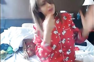 Nasty web camera black cock sluts teases me with her breath-taking cleavage