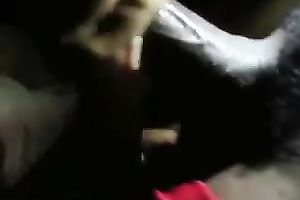 Ebony beuty cant receive sufficiently of my dark wood in POV clip