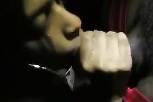 Ebony beuty cant receive sufficiently of my dark wood in POV clip