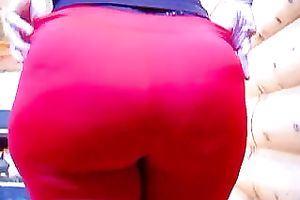 My overweight bottomed GF has stratospherically massive ass cheeks