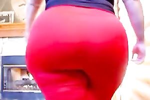 My overweight bottomed GF has stratospherically massive ass cheeks