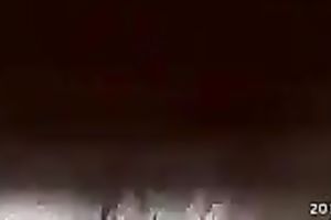 Playing with my wife's swollen cum-hole in front of a camera