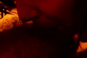 Awesome gentle blow job on my closeup POV homemade clip