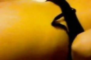 Making my exotic GF cum by fingering her admirable bawdy cleft