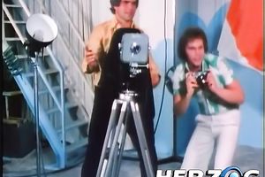 Three sweet classic whores on the photoshoot session