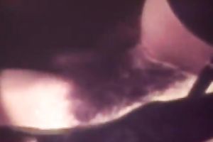 Horny retro slut acquires her bawdy cleft torn up by a black man