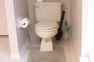Awesome hidden livecam reality solo clip with a slim golden-haired