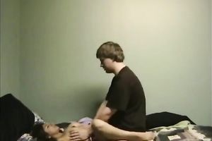 Super Hot Teen Fucks A Nerd