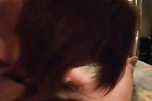 Asian perverted girlfriend blows and rides me on homemade movie scene