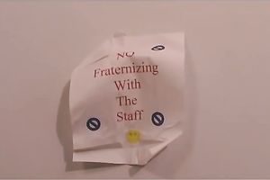 Curvy nurse takes facial after fucking missionary style