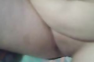 Showing my spouse my marangos and hairless milf muff as he films me