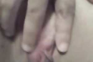 Showing my spouse my marangos and hairless milf muff as he films me