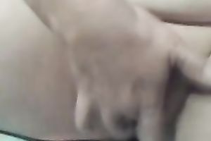 Showing my spouse my marangos and hairless milf muff as he films me