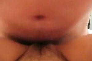 Horny mother I'd like to fuck desires me to fuck her trimmed snatch in missionary position