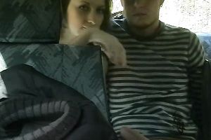 Dick permeating the hawt tiny brunette hair on closeup intimate sex tape