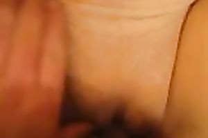 Chubby white brunette amateur wife drilled on the floor in missionary style