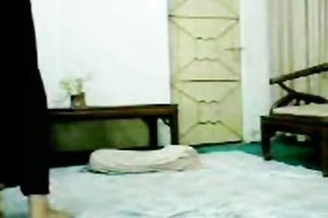 Filthy Indian legal age teenager is fucking passionately on a floor
