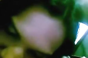 Juggy exotic harlot kneels in front of a fellow to engulf his prick