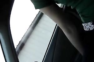 Petite nerdy legal age teenager whore sucks my penis in my car on webcam