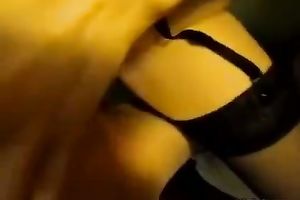 Super wicked sweetheart in red corset just likes to have sex on camera