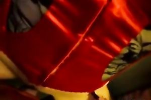 Super wicked sweetheart in red corset just likes to have sex on camera
