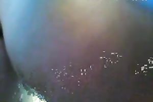 Hidden shoe camera filmed hawt chubby milf with not pants on