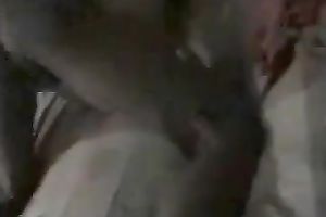 Watch me and my slutwife making passionate interracial love indoors