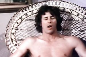 Long haired blondie rides her lover's on top and gives him head