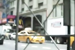 Following a woman with gorgeous arse in the street