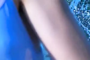 Bitchy blonde gal provided my perverted bro with fine deep mouth outdoors