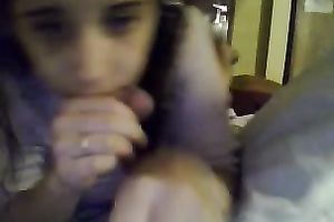 Fresh and adorable Argentinian teen on web camera showing off