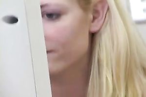 My colleague did not wear pants this day at work and got filmed