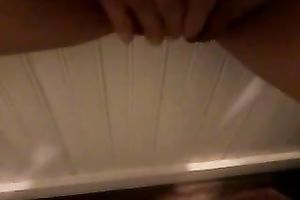 Close up solo video with me fingering my hairless slit