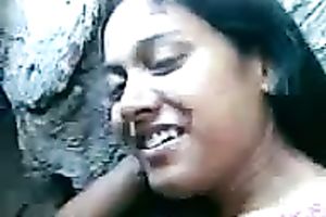 My glamorous Indian playgirl gets her milk shakes grabbed outdoors