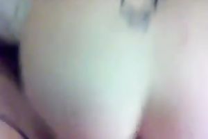 Destroying constricted pink dark hole of my curvy hottie from the back