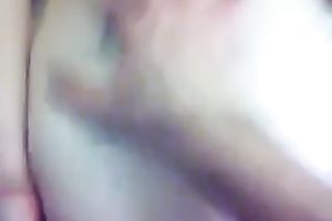 Destroying constricted pink dark hole of my curvy hottie from the back