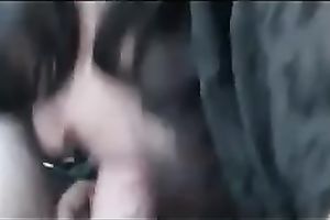 POV act with my dark brown paramour sucking my hard 10-Pounder