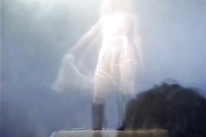 Bootylicious and ribald blondie undresses for her guy