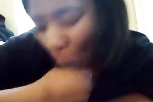 Poor cum starving swarthy legal age teenager tastes my BBC and my dark ball batter